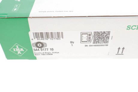 Шків колінчатого валу ina 544017710