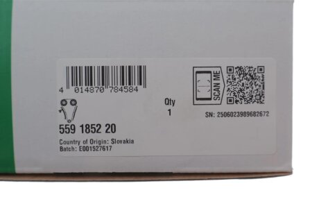 Комплект ланцюг натягувач ina 559185220