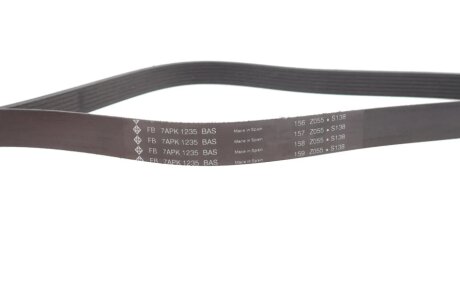 Поліклиновий ремінь ina FB7APK1235