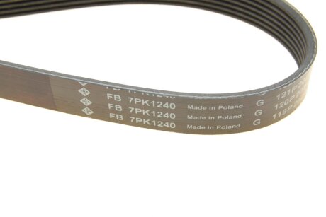 Привідний ремінь генератора ina FB7PK1240