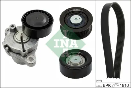 Комплект (ремінь+ролики) ina 529029910 Hyundai Accent 2012, 2011