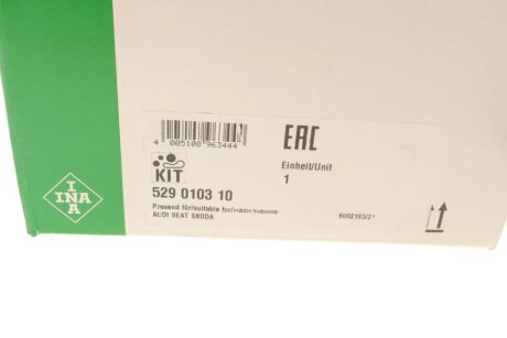 Комплект ременя грм ina 529010310