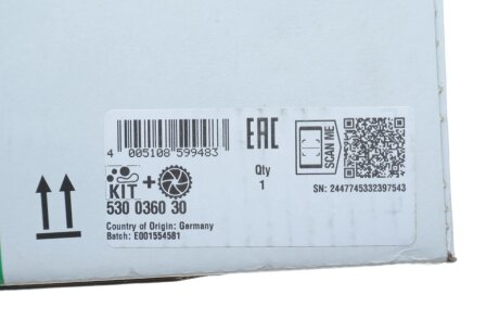 Комплект ремня грм ina 530036030