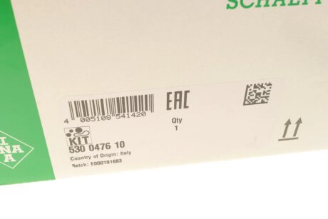 Комплект ременя грм ina 530047610