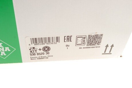 Комплект ремня грм ina 530052030