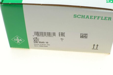 Комплект ременя грм ina 530054910