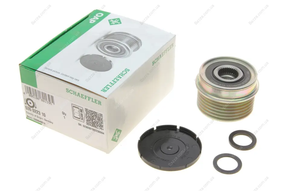 Механізм вільного ходу генератора Ford Mondeo III/Transit 2.0TDCi 00-07 Ina 535022310 (фото 1)