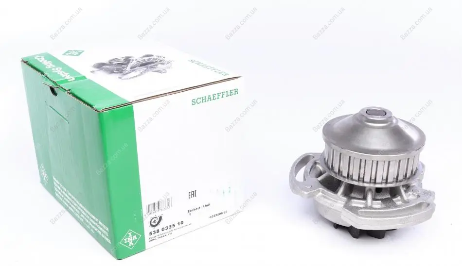 Насос водяной VW, AUDI Ruville 65420 (пр-во INA) Ina 538033510 (фото 1)