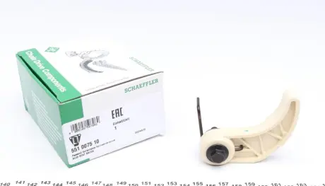 Натяжное устройство цепи, привод масляного насоса Ina 551 0075 10
