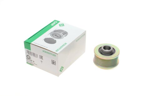 Обгонная муфта генератора ina 535010210 на Рено Клио 2