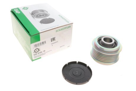 Обгонная муфта генератора ina 535015410 на Рено Логан 2