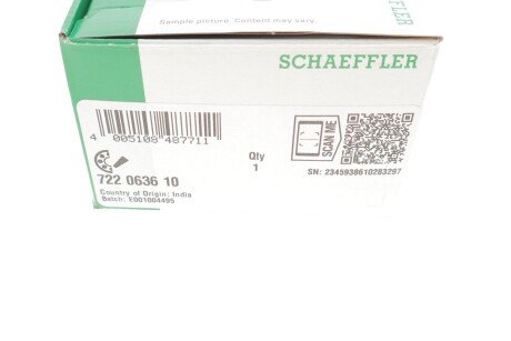 Підшипник маточини (комплект) ina 722063610