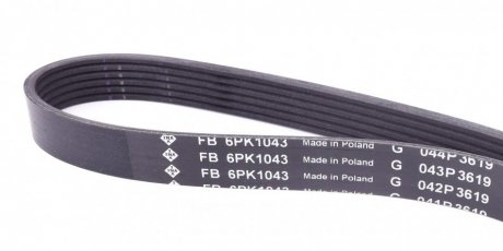 Привідний ремінь генератора ina FB6PK1043