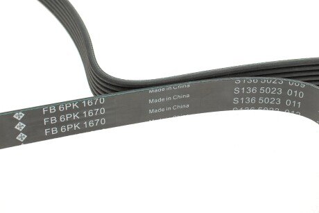 Приводной ремень генератора ina FB6PK1670