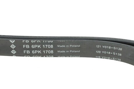 Привідний ремінь генератора ina FB6PK1708