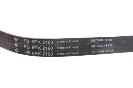Привідний ремінь генератора ina FB6PK2160