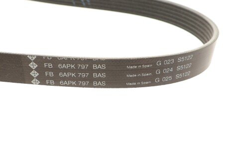 Приводной ремень генератора ina FB6APK797