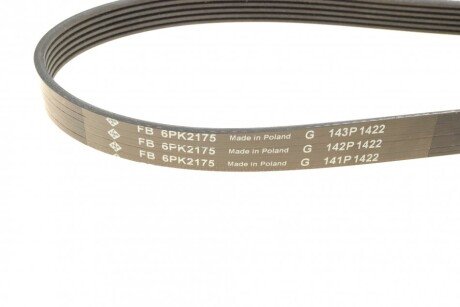 Привідний ремінь генератора ina FB6PK2175