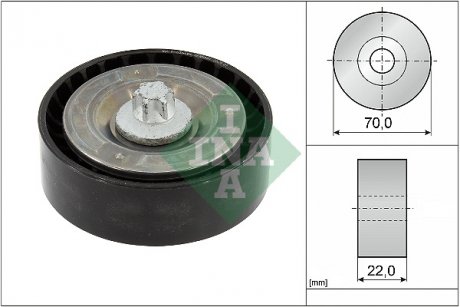 Ролик генератора ina 532 0895 10 на Мерседес GLC-Class X253