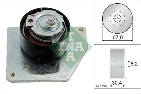 Ролик ГРМ ina 531 0858 10