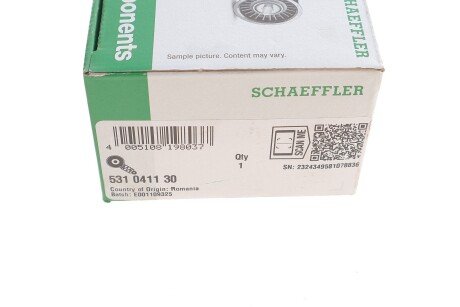 Ролик модуля натягувача ременя ina 531041130