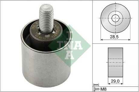 Ролик направляючий ina 532066110