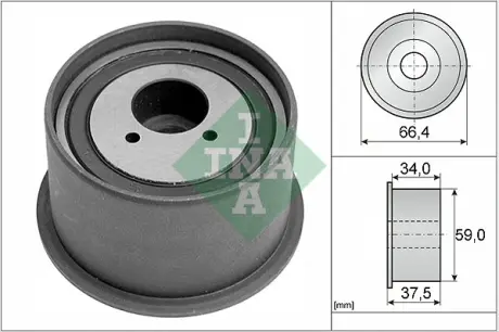 Ролiк направляючий паса ГРМ Audi A4/A6/A8 3.0 01- Ina 532 0366 20