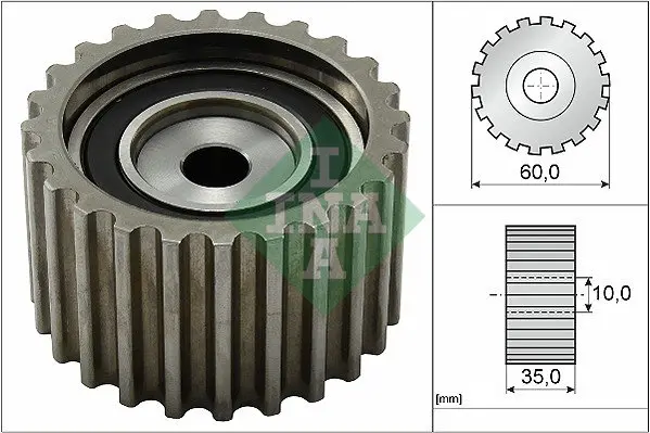 Ролик ведущий SUBARU (пр-во) ina 532 0085 20