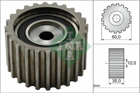 Ролик ведущий SUBARU ina 532 0085 20