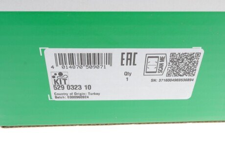 Роликовий модуль натягувача ременя (ролик, ремінь) ina 529032310