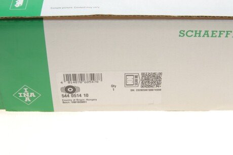 Шків колінчатого валу ina 544051410