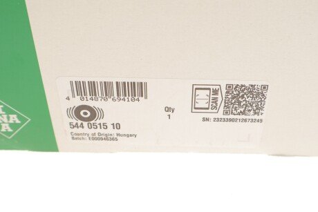 Шків колінчатого валу ina 544051510