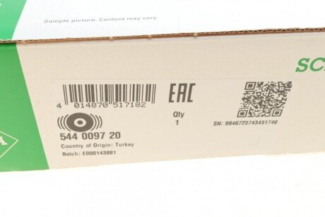 Шків ременя ina 544009720