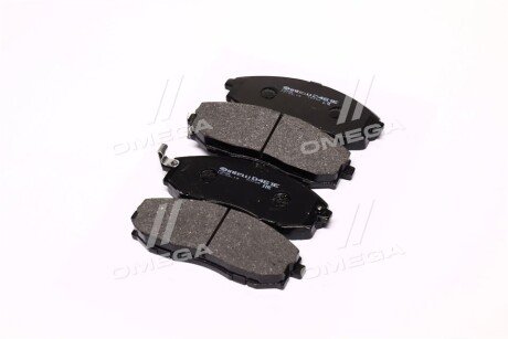 Колодка торм. диск. HYUNDAI H1,-STAREX 2.4I 16V 97.10-,01.11- передн. (Intelli) intelli (dafmi) D451E