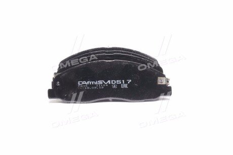 Колодки ручного (стоячого) тормоза intelli (dafmi) D517SM