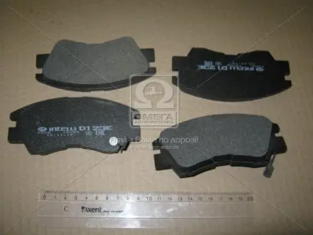 Передні тормозні (гальмівні) колодки INTELLI (DAfmi) D123E