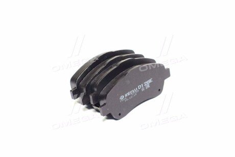 Передние тормозные колодки intelli (dafmi) D126E