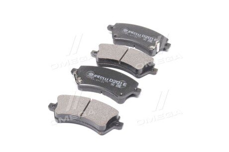 Передние тормозные колодки intelli (dafmi) D201E