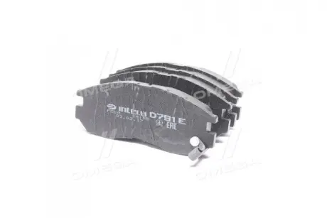 Передні тормозні (гальмівні) колодки INTELLI (DAfmi) D791E Митсубиси Colt