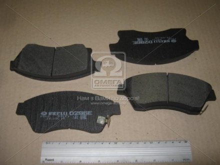 Тормозные колодки дисковые intelli (dafmi) D296E