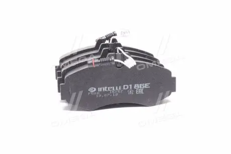 Тормозные колодки INTELLI (DAfmi) D186EI