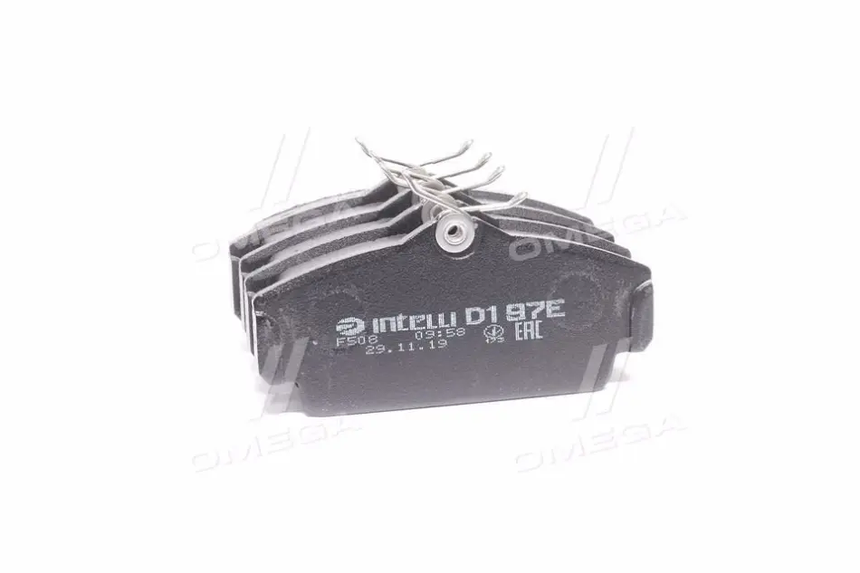 Передні тормозні (гальмівні) колодки INTELLI (DAfmi) D197E (фото 1)