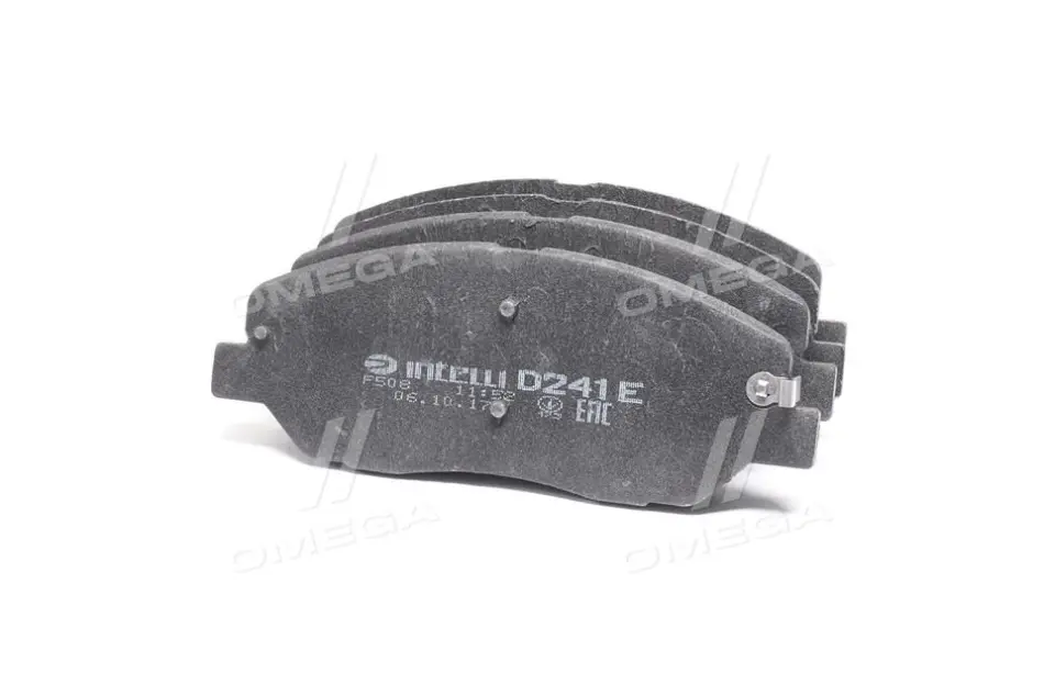 Передні тормозні (гальмівні) колодки INTELLI (DAfmi) D241E (фото 1)
