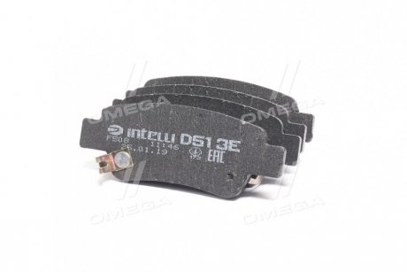 Задні тормозні (гальмівні) колодки intelli (dafmi) D513E