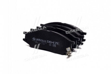 Передние тормозные колодки intelli (dafmi) D647E