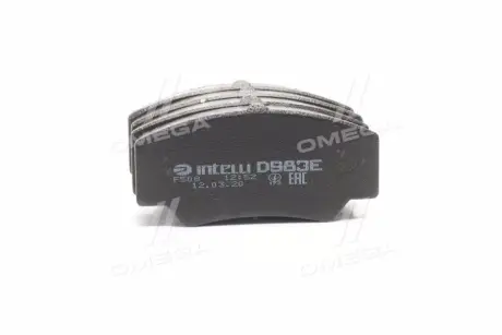 Тормозні (гальмівні) колодки INTELLI (DAfmi) D983E