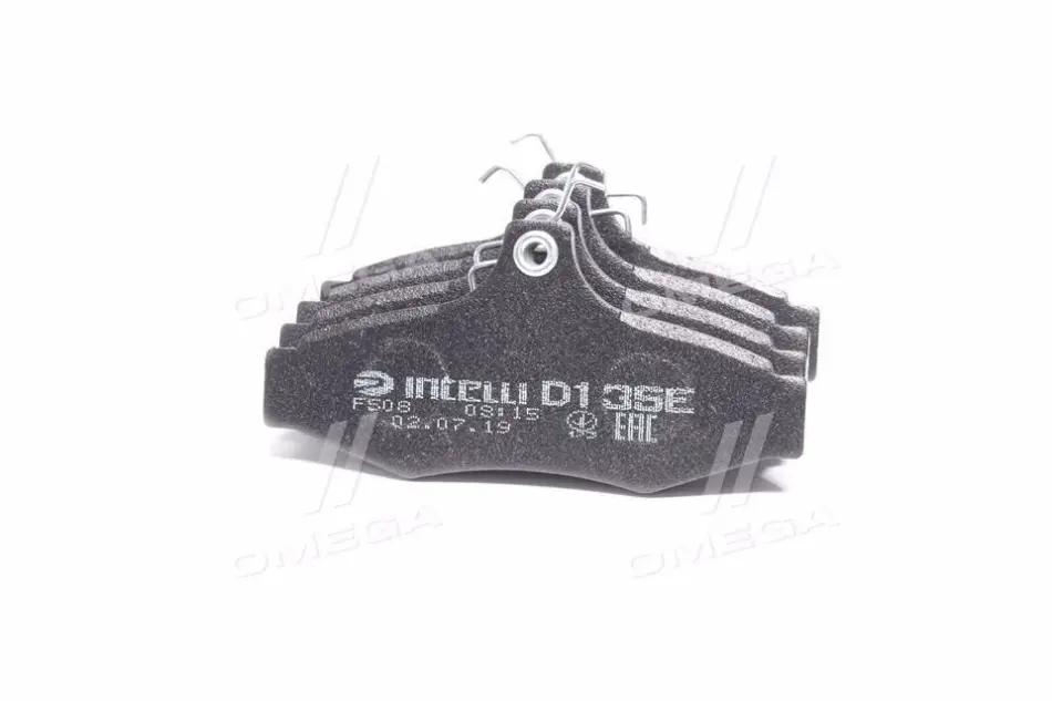 Задние тормозные колодки INTELLI (DAfmi) D135E