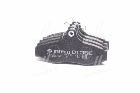 Задние тормозные колодки INTELLI (DAfmi) D135E
