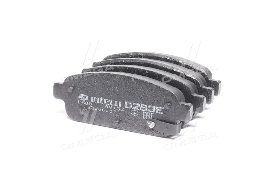 Задние тормозные колодки INTELLI (DAfmi) D283E