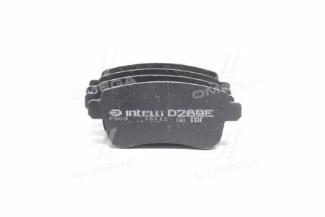 Задние тормозные колодки INTELLI (DAfmi) D289E
